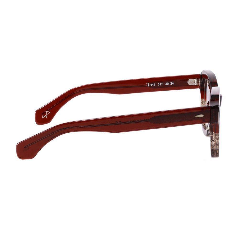 Toffoli Costantino T115 Square-Frame Eyewear With Rounded Edges