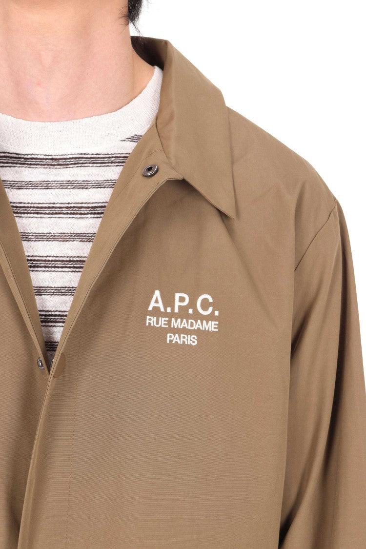 A.P.C. Polyester-Cotton Blend Layering Overshirt