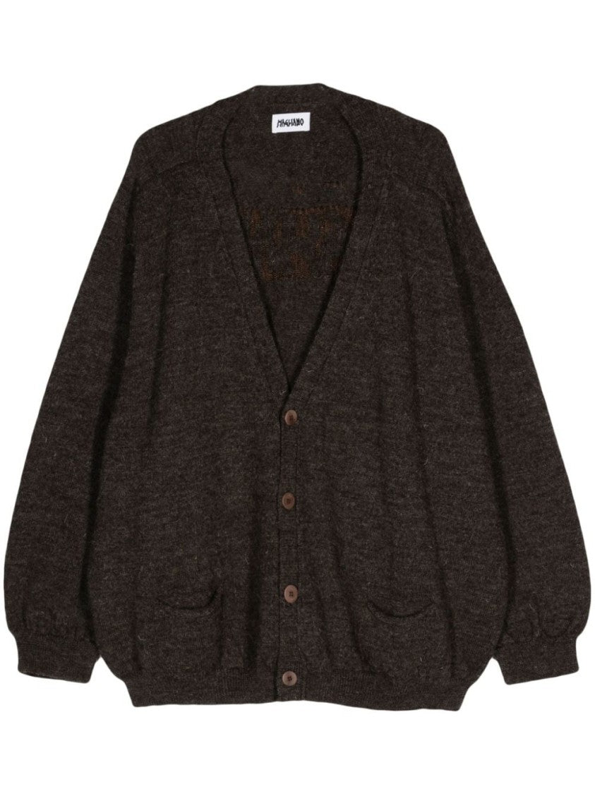 Magliano Dark Brown Knitted Cardigan