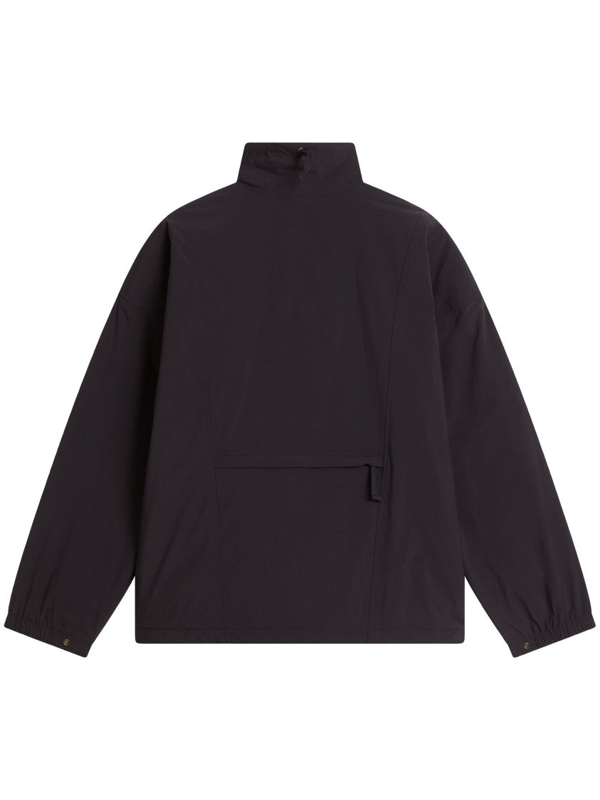 The North Face Black Red Box High Collar Zip Jacket