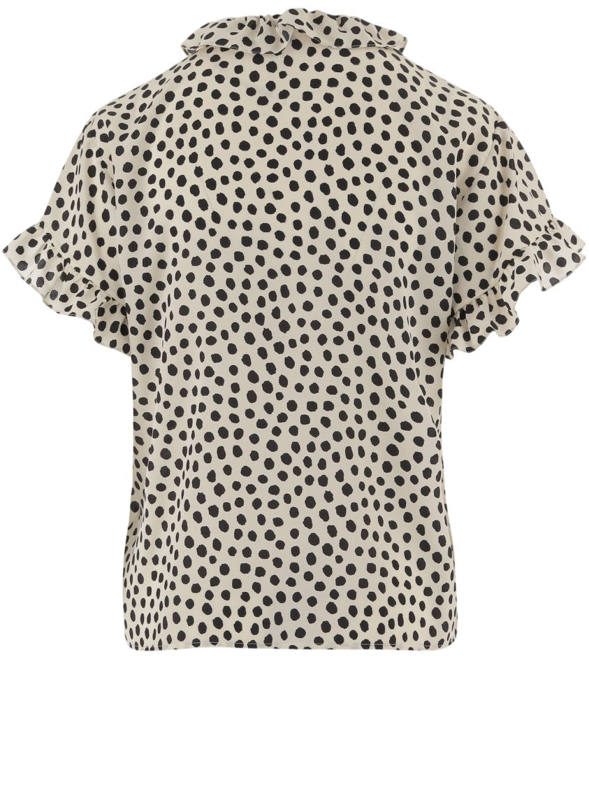 Chloé Organic Silk Crêpe De Chine Top