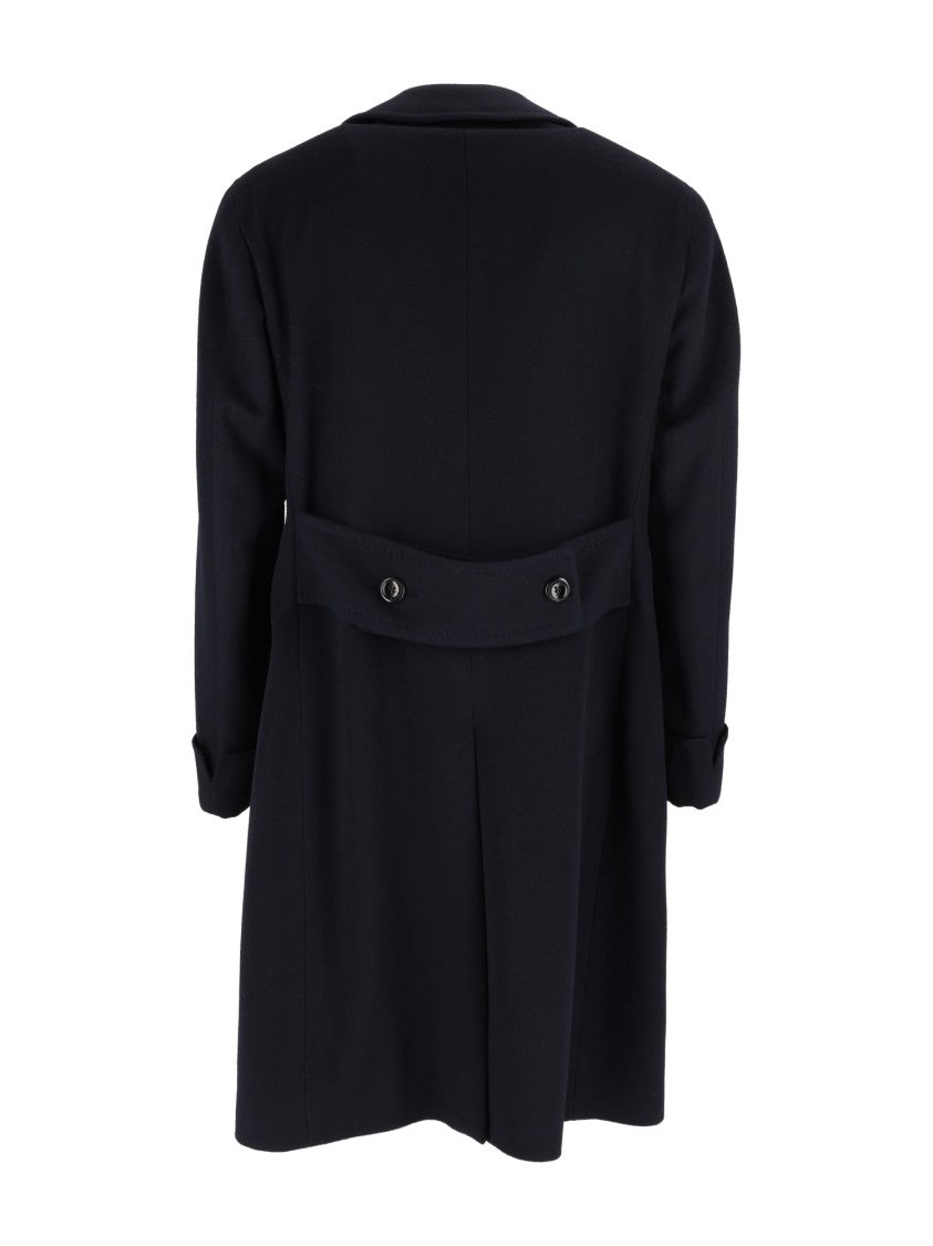Luigi Bianchi Sartoria Drop S Double-Breasted Coat