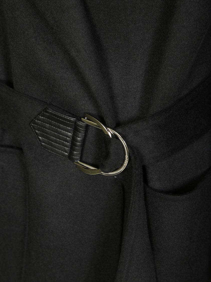 Liu Jo Knee-Length Coat With Classic Lapel