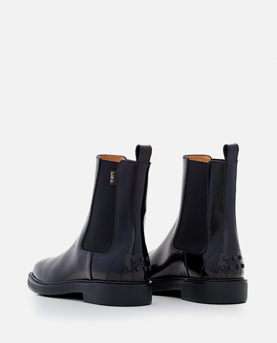 Tod's Leather Chelsea Boots