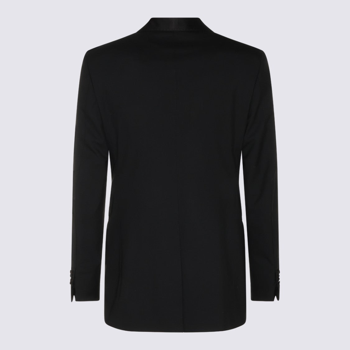 Tom Ford Tailored Black Tuxedo Jacket With Satin Peak Lapels