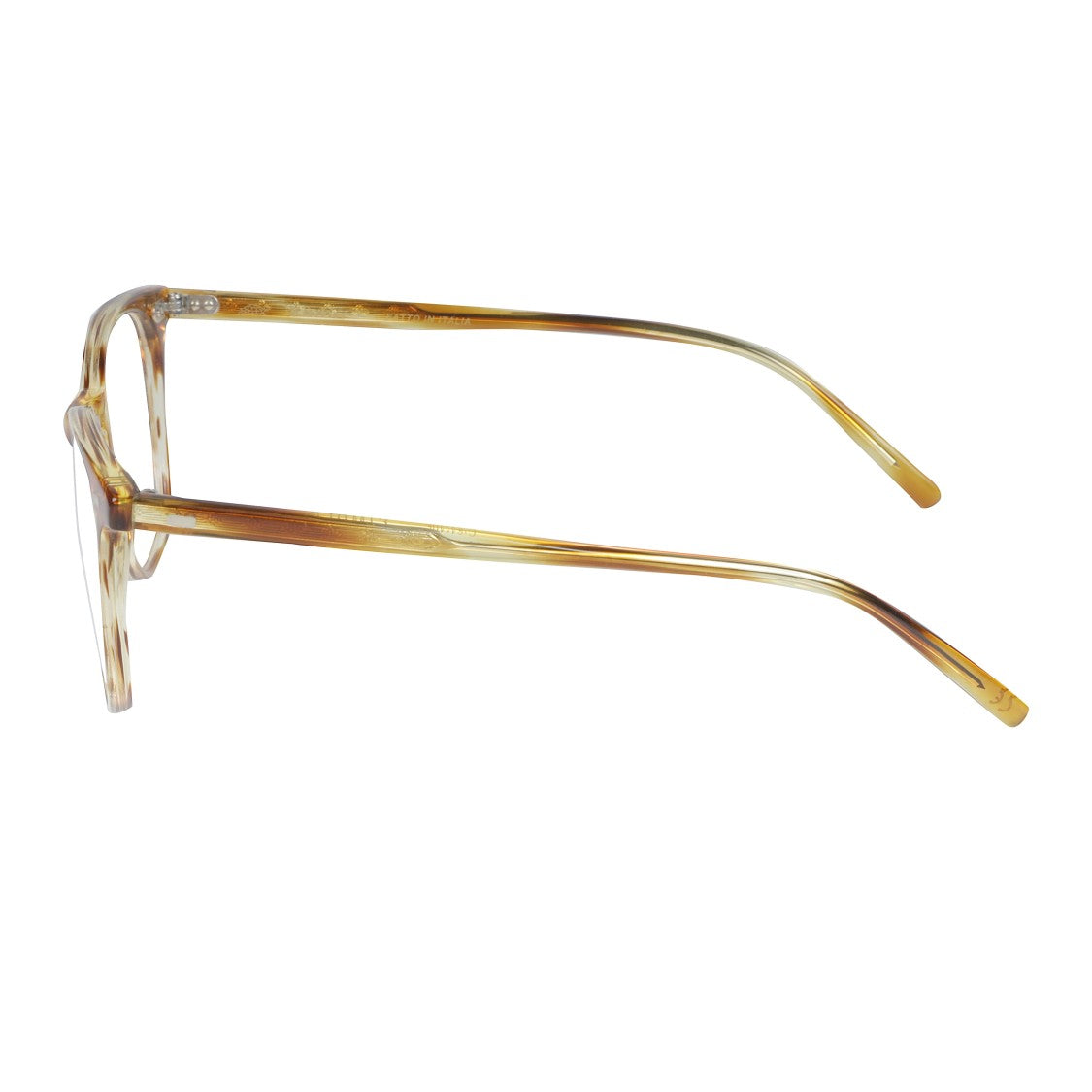 Kador Simple Round Tortoiseshell Sunglasses With Keyhole Bridge