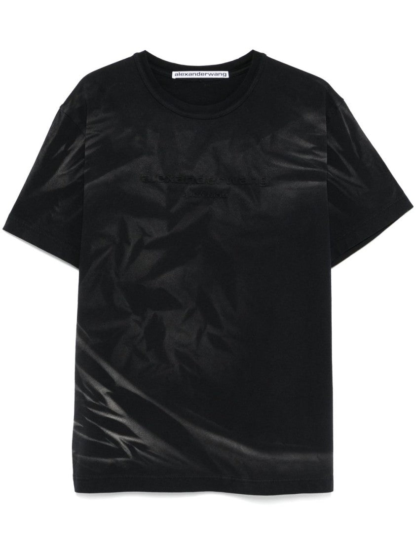 Alexander Wang Relaxed-Fit Black T-Shirt