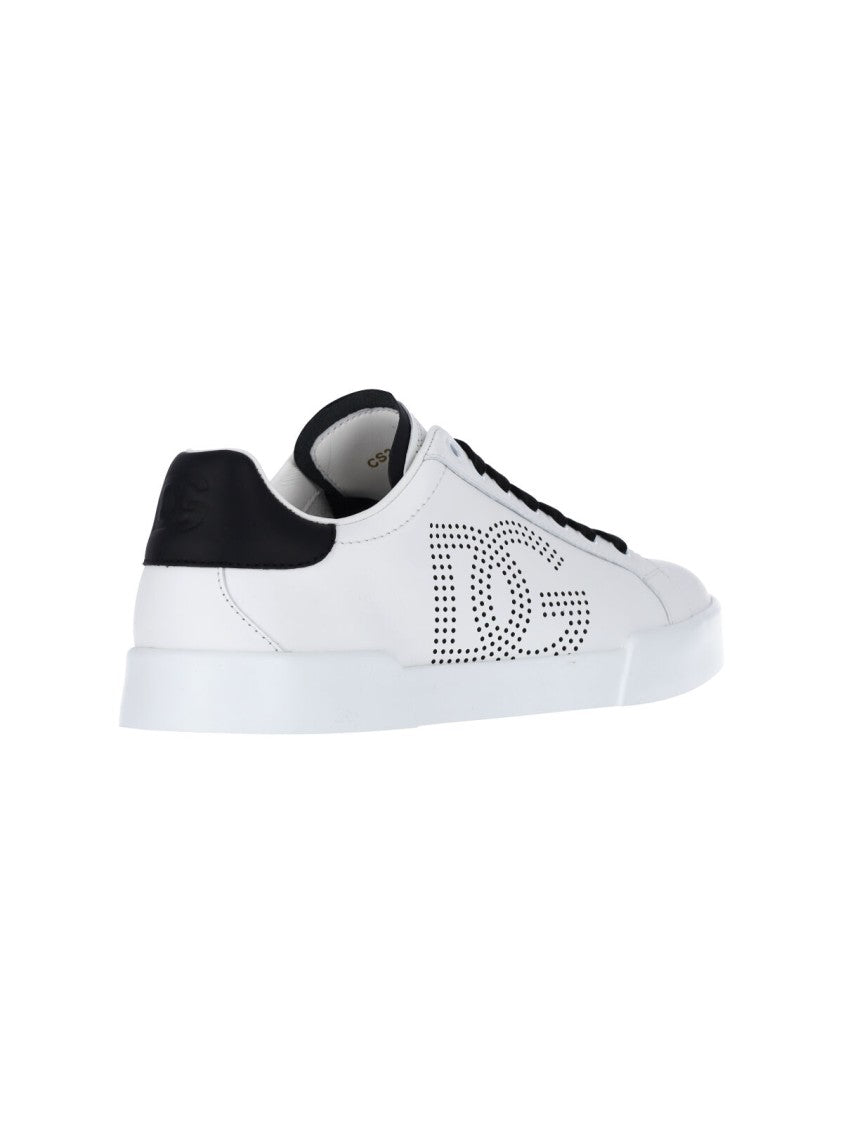 Dolce & Gabbana "Portofino" Sneakers – White