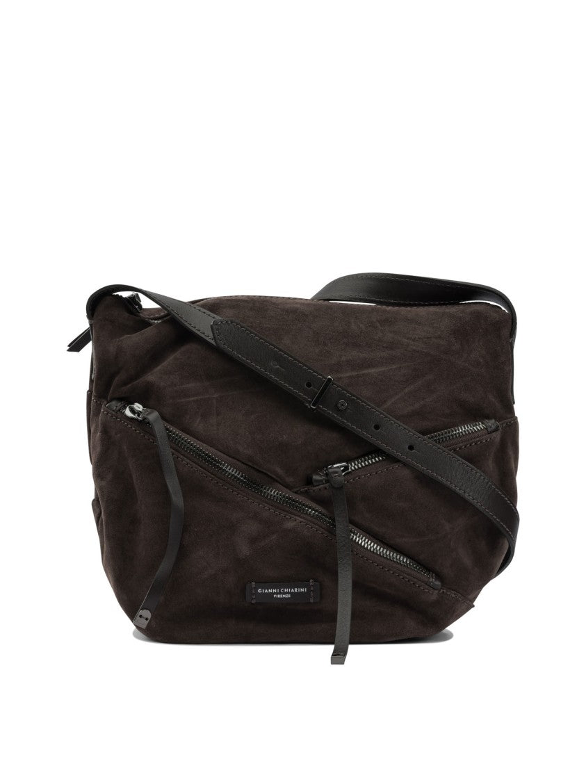 Gianni Chiarini Suede Crossbody Bag