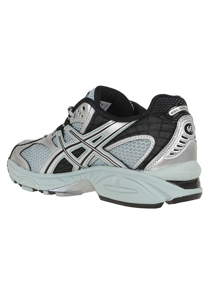 Asics Grey Mesh Panelled Sneakers