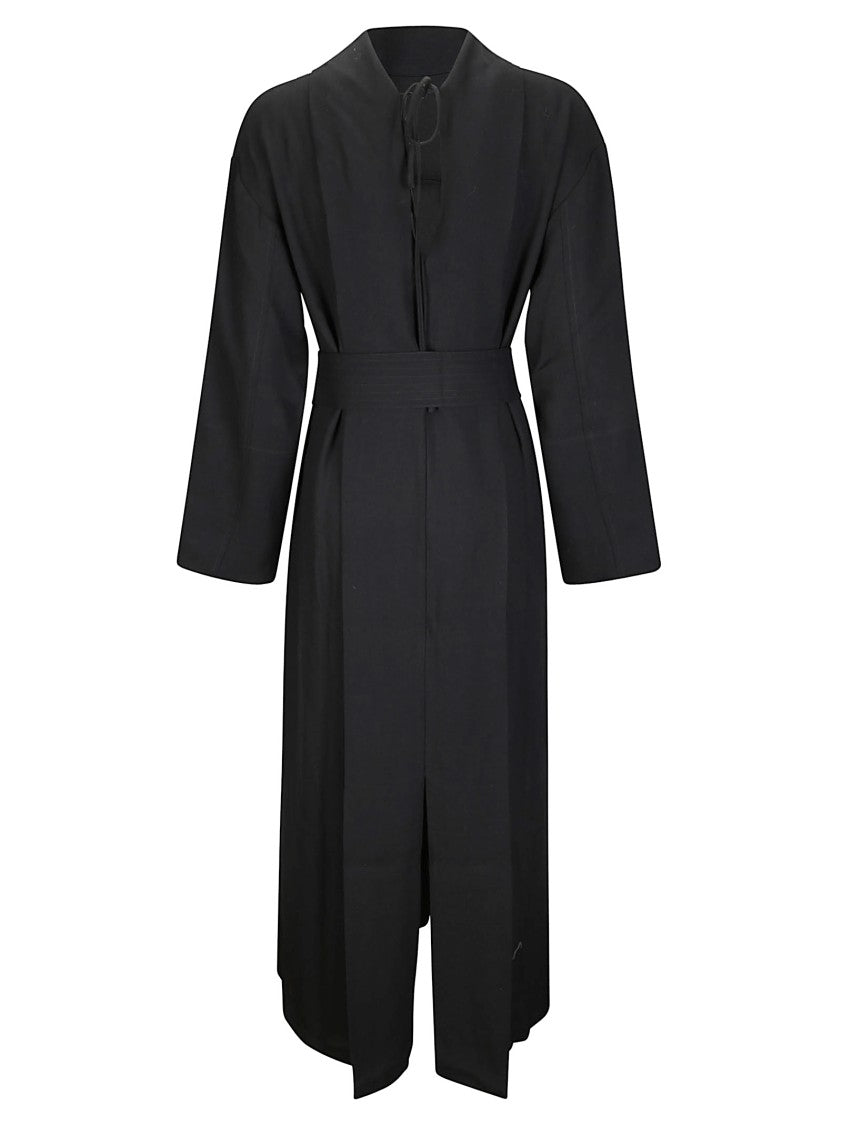 Studio Nicholson High Collar Long Sleeve Dress