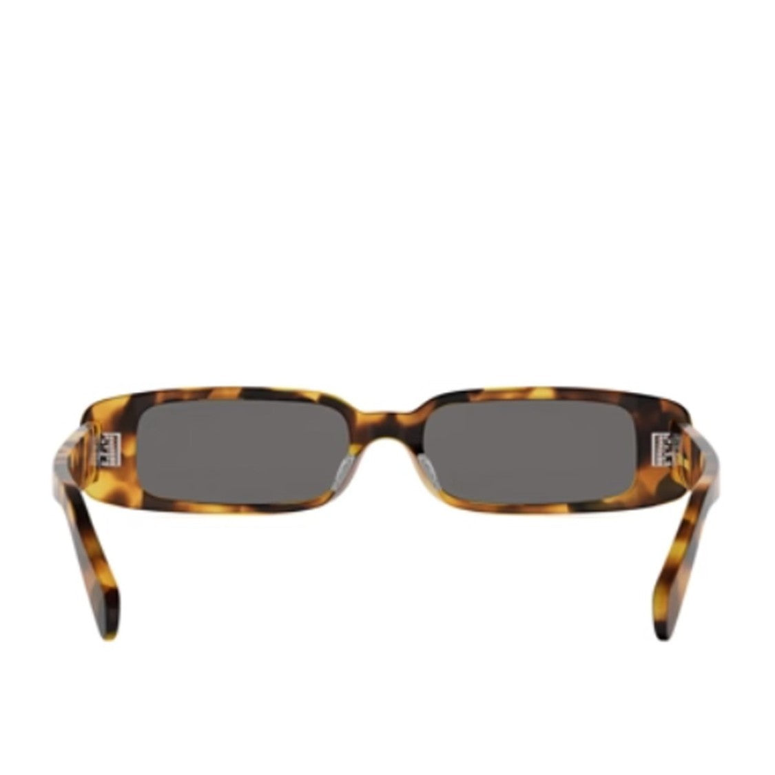 Celine Havana Three Dots Acetate Rectangular Sunglasses