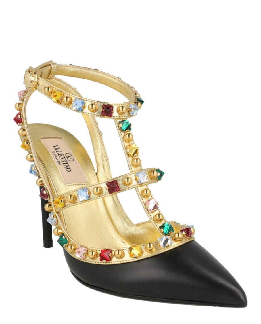 Valentino Rockstud Cage Pumps