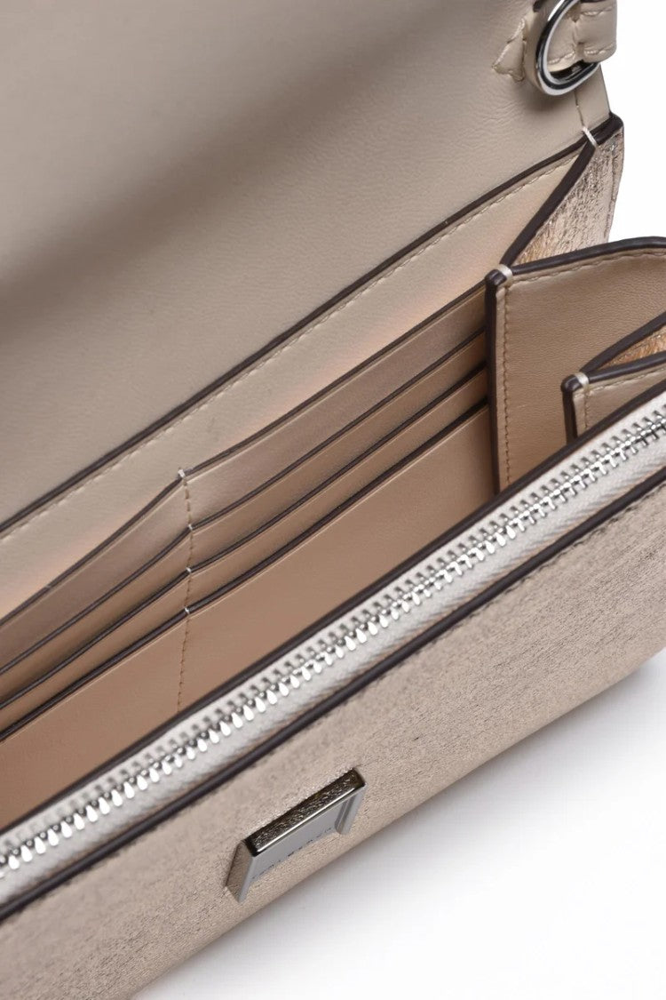 Tory Burch Emerson Metallic Shoulder Bag - Gold
