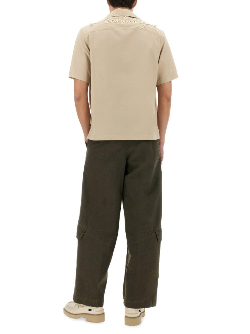 Burberry Short-Sleeved Havana Shirt