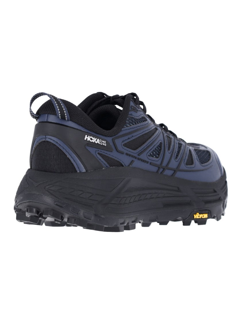 Hoka "Stealth/Tech Mafate Speed 2" Sneakers – Black/Blue