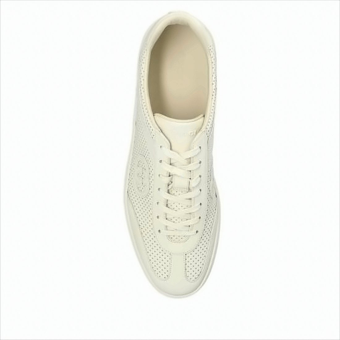 Gucci Perforated Leather Low-Top Sneakers