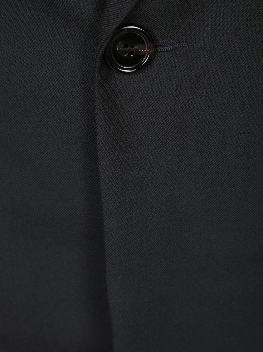 Séfr Tailored Black Blazer With Notch Lapels