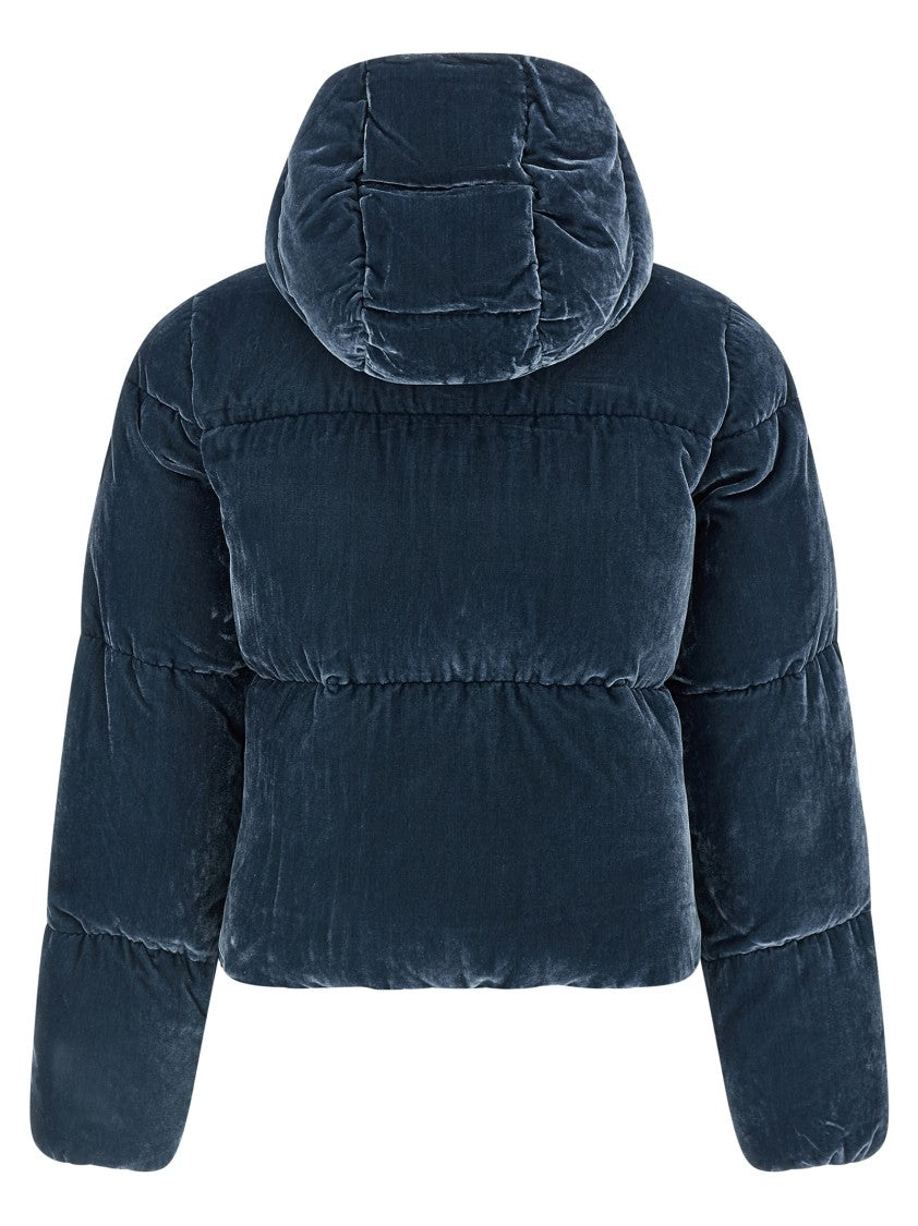 Elisabetta Franchi Velvet Down Jacket