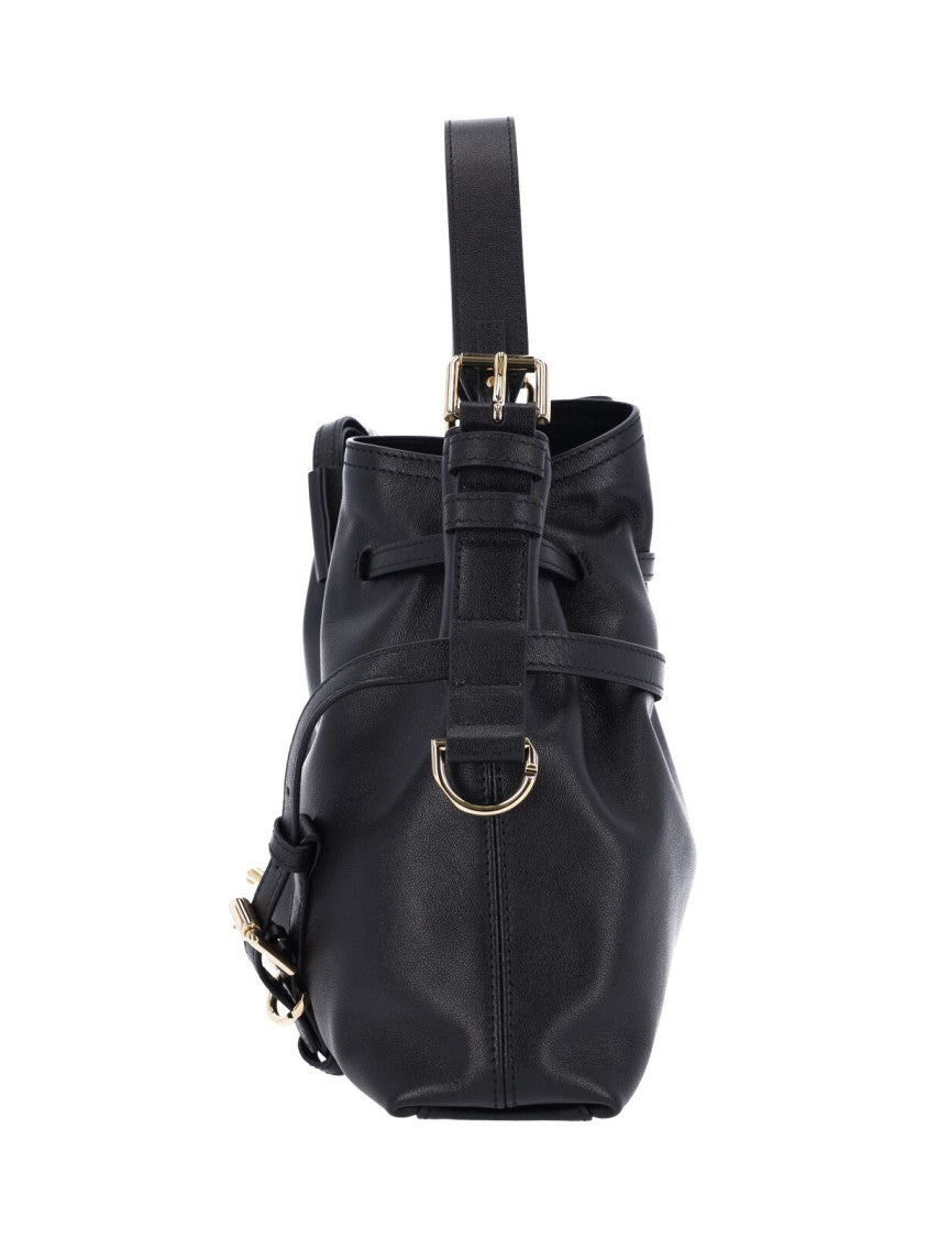 Givenchy Black Voyou Bucket Calfskin Bucket Bag