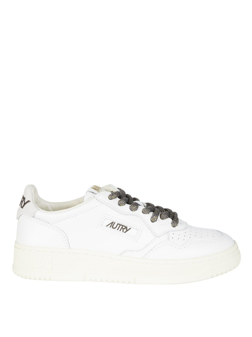 Autry White Leather Sneakers