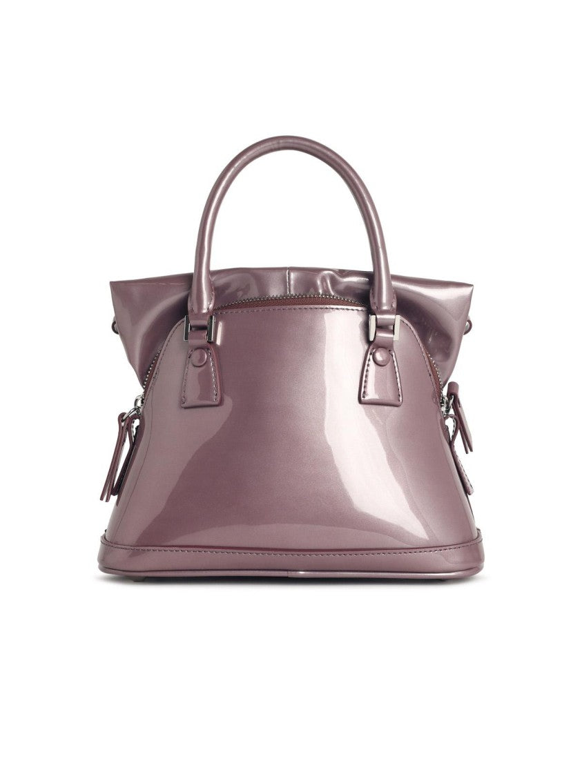 Maison Margiela Micro '5Ac Classique' Purple Leather Bag