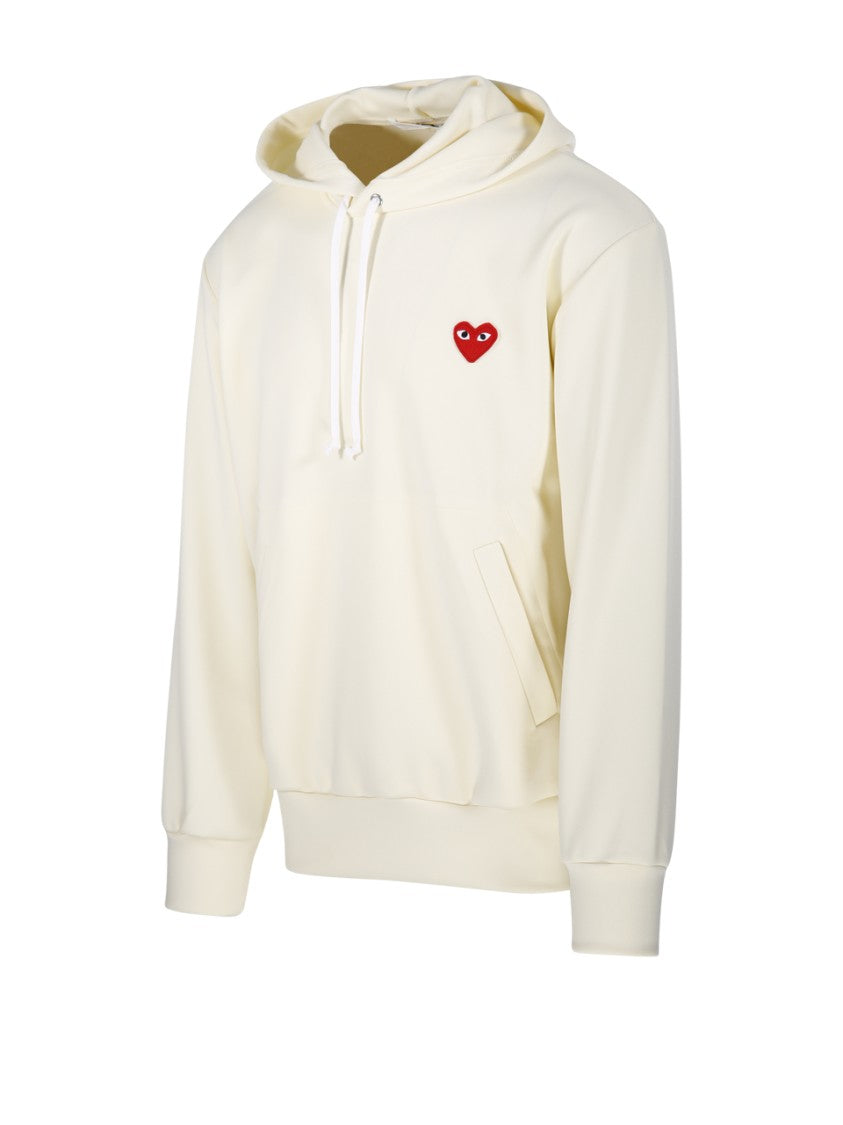 Comme Des Garçons Red Heart Sweatshirt
