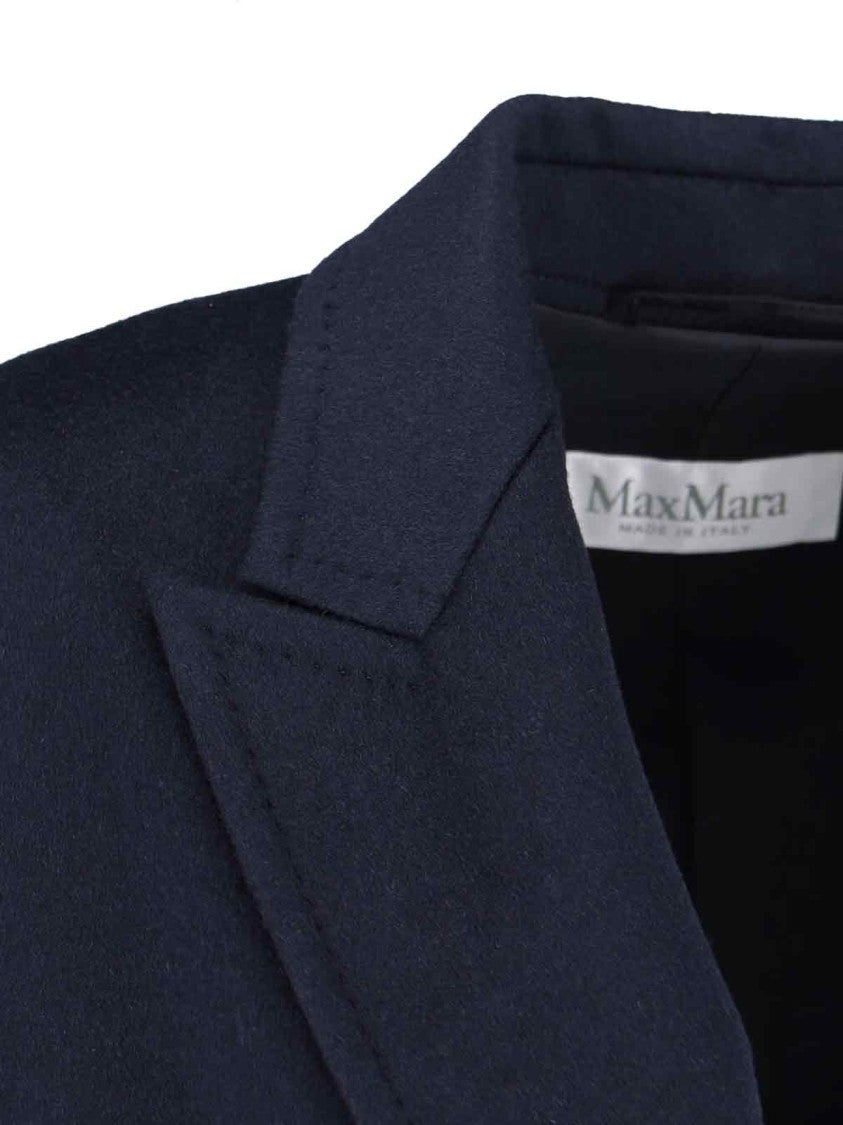 Max Mara "Olimpia" Double-Breasted Blazer Camel