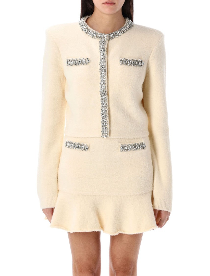 Self-Portrait Soft Knit Cardigan