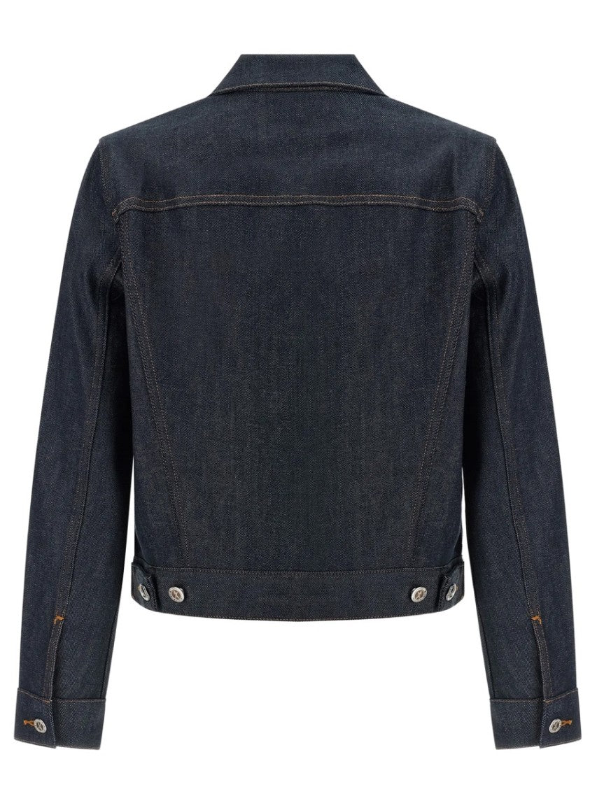A.P.C. A.P.C. Dion Cropped Denim Jacket