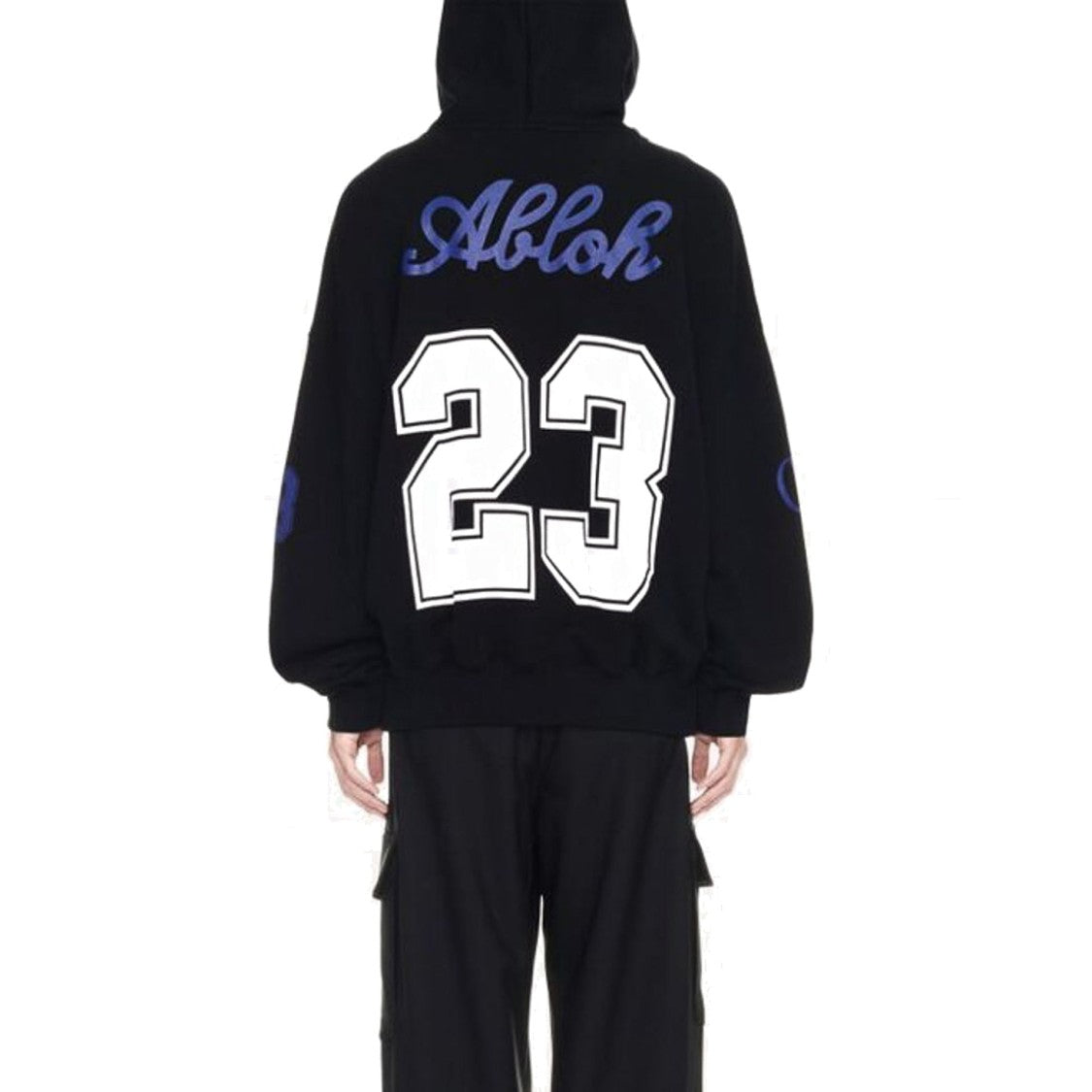 Off-White Black Hooded Sweatshirt