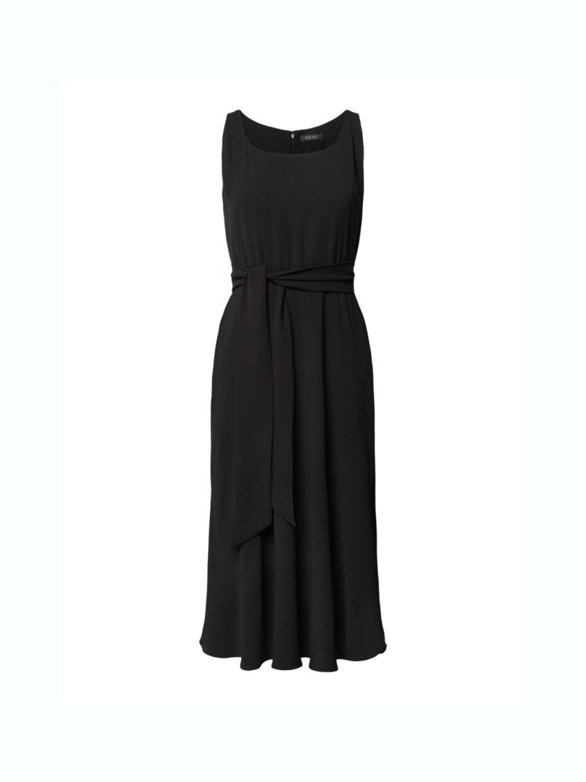 Lauren Ralph Lauren Sleeveless A-Line Midi Dress