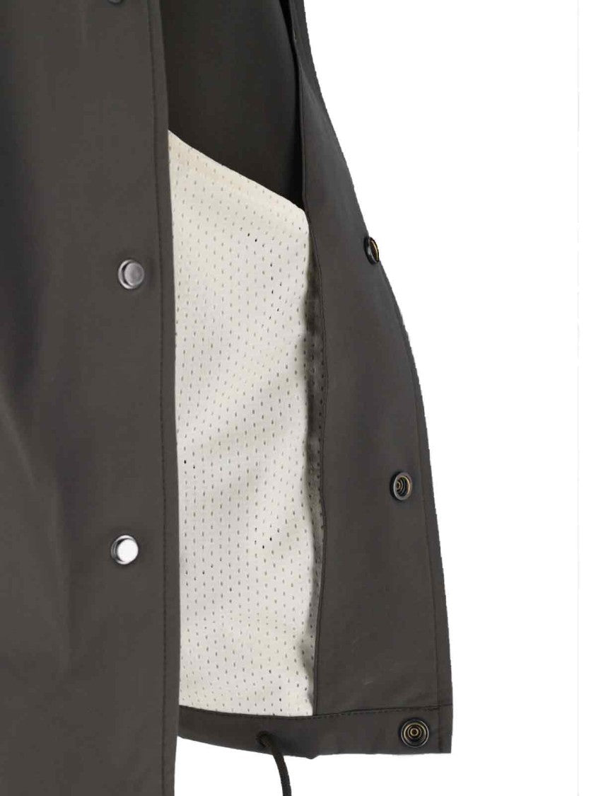 Closed Logo Shirt Jacket – Grey