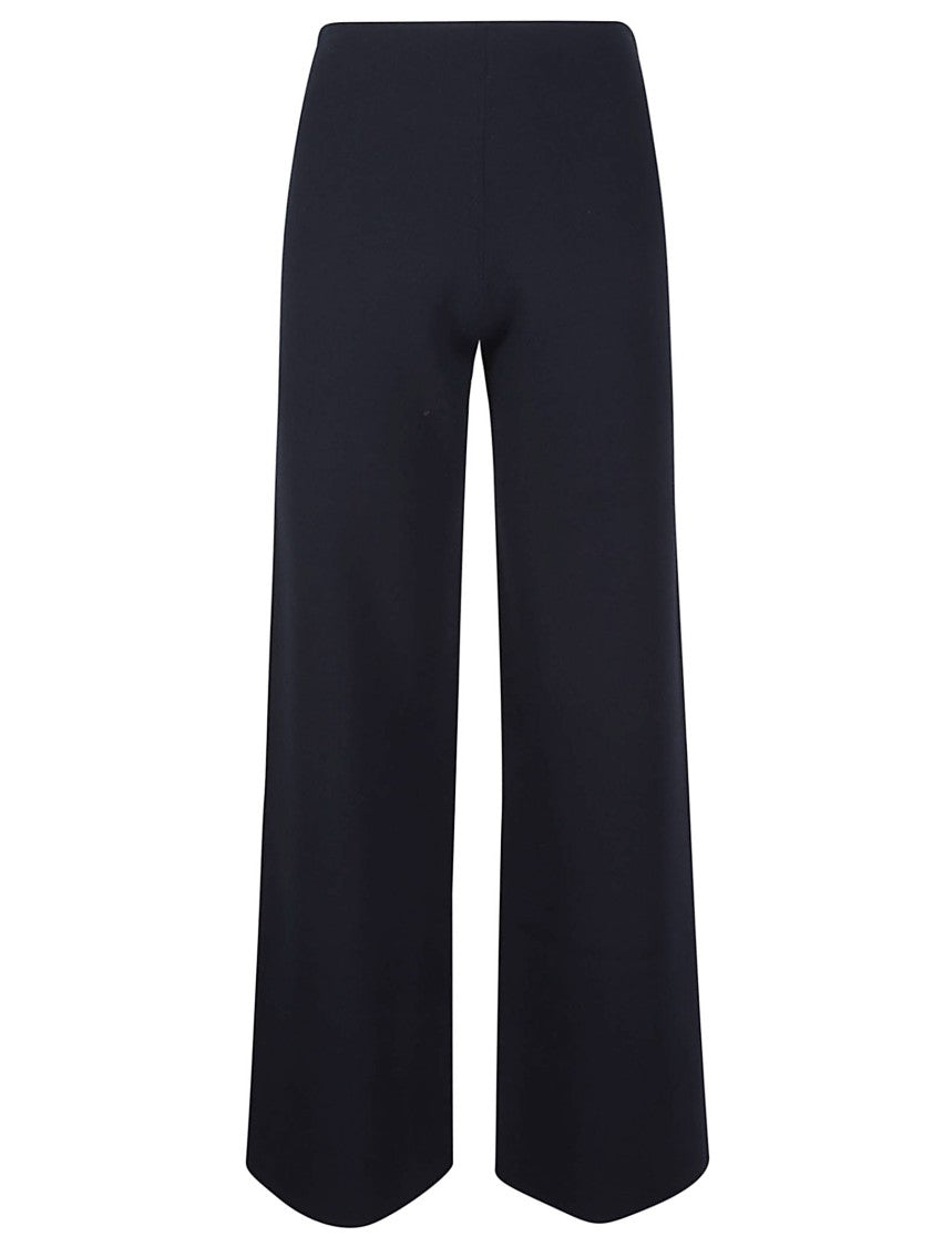 Max Mara High-Waisted Wide-Leg Cropped Pants