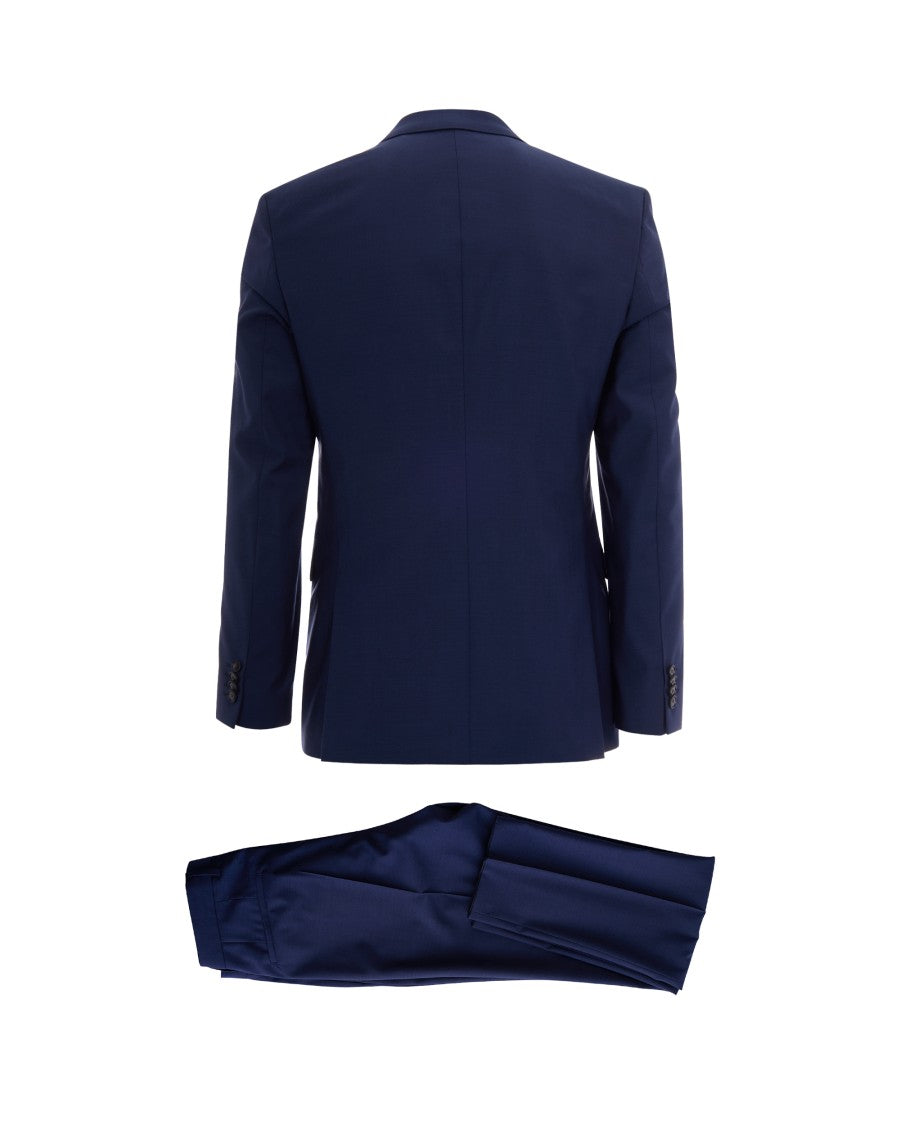Boss Dark Blue Three-Piece Suit