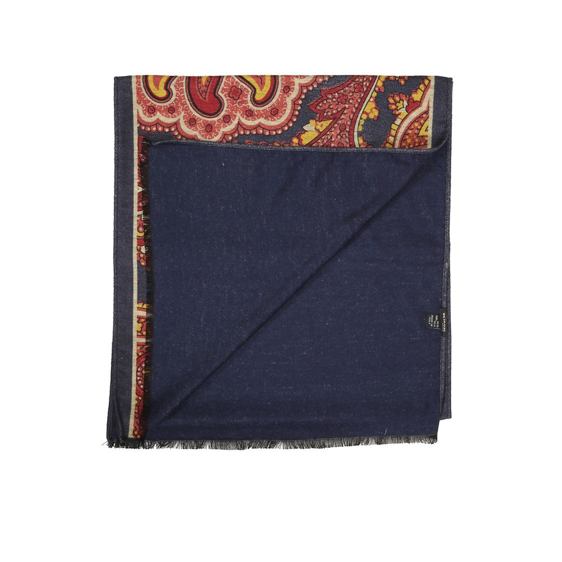 Kiton Alamari Pattern Cashmere Scarf
