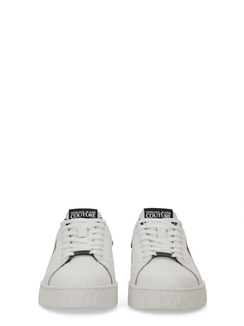 Versace Jeans Couture Versace Jeans Couture White Leather Sneakers