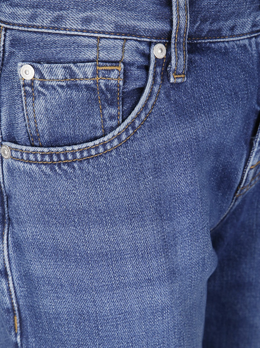 7 For All Mankind Spencer Flare Mesa Jeans With Twisted Seam