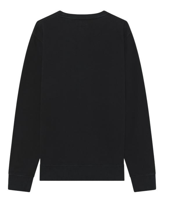 Roy Rogers Solid-Color Brushed Cotton Crewneck Sweatshirt.