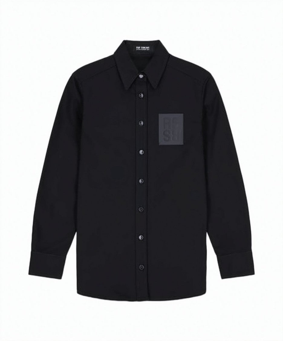Raf Simons Classic Black Button-Down Long-Sleeve Shirt