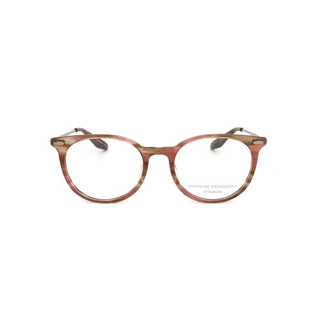 Barton Perreira Bp5055 512Ew Translucent Marbled Round Eyeglasses