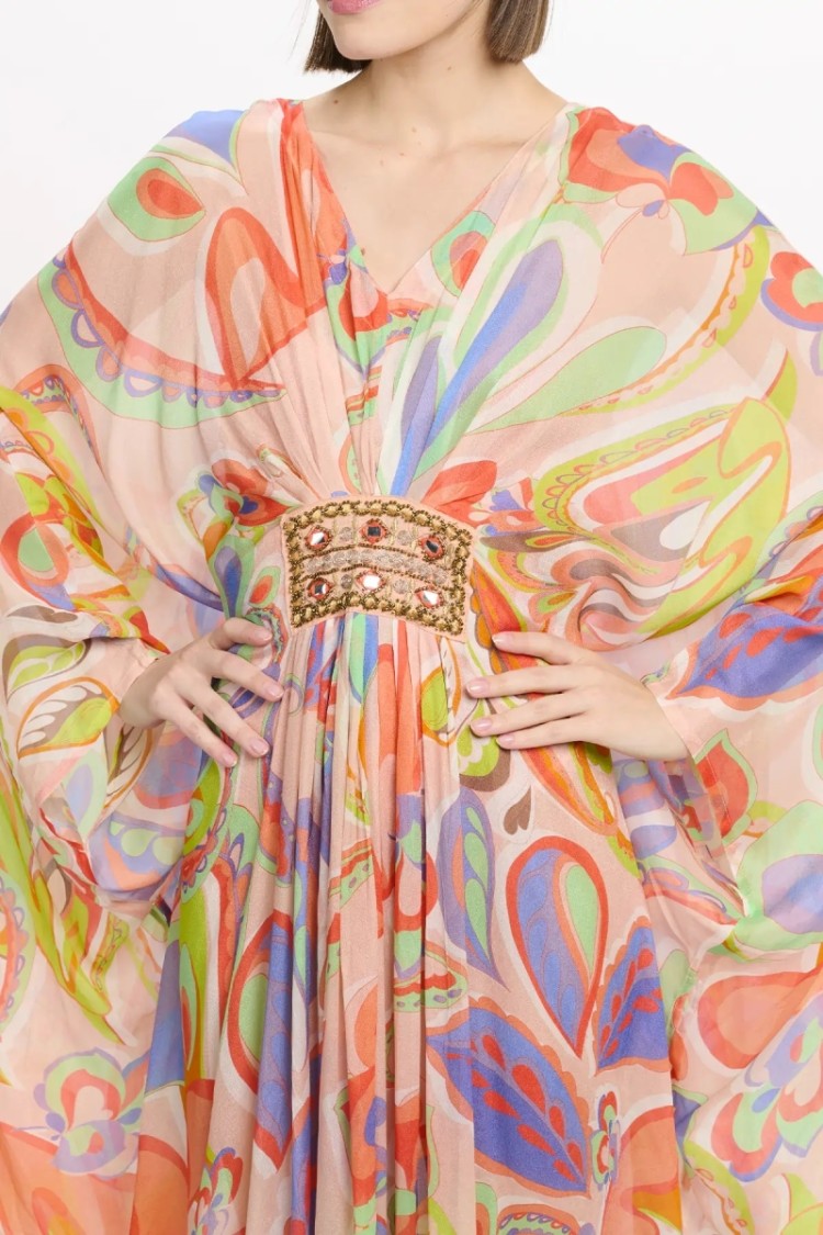 Miss June Long Kaftan Varda