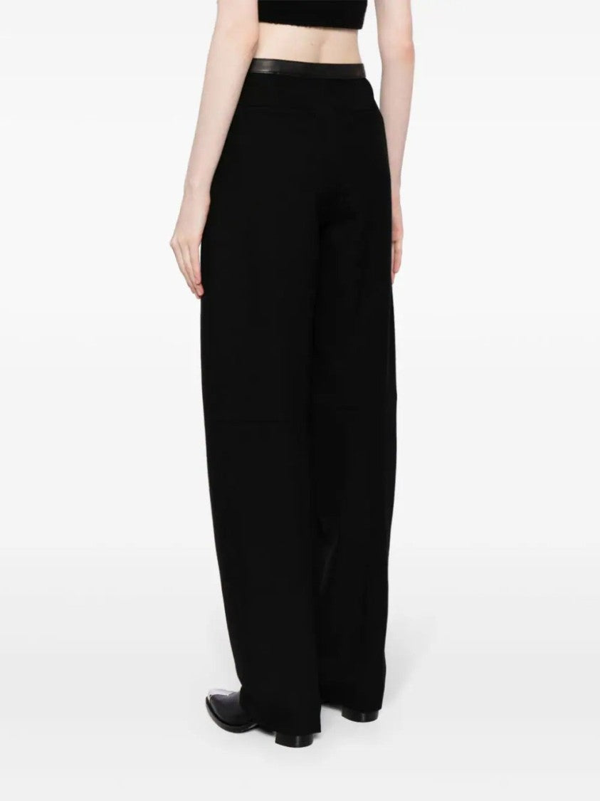 Alexander Wang Belted Wool Trousers
