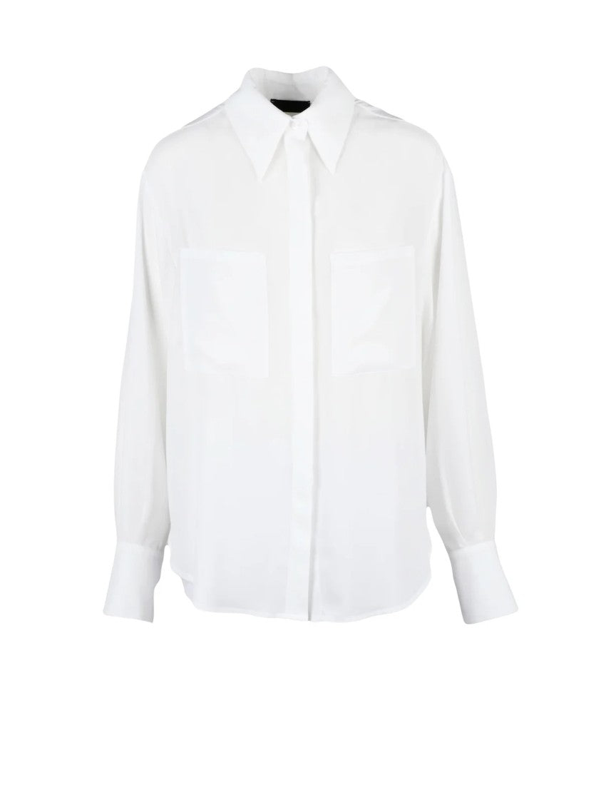 Black 961 White Polyester Shirt