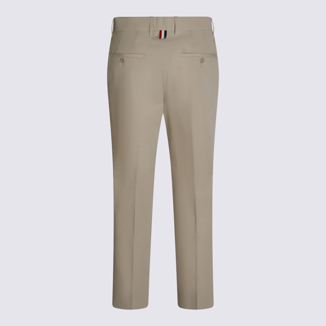 Thom Browne Beige Cotton Pants
