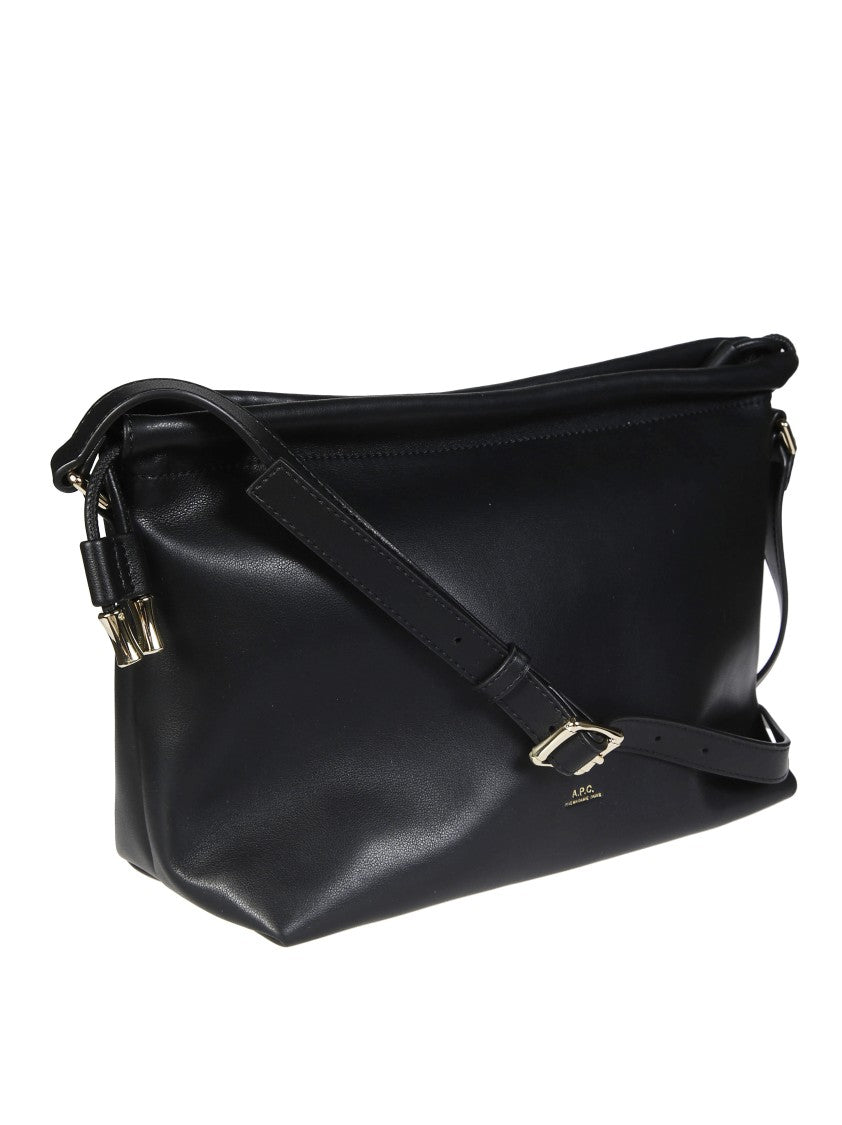 A.P.C. Sac Ninon Leather Shoulder Bag