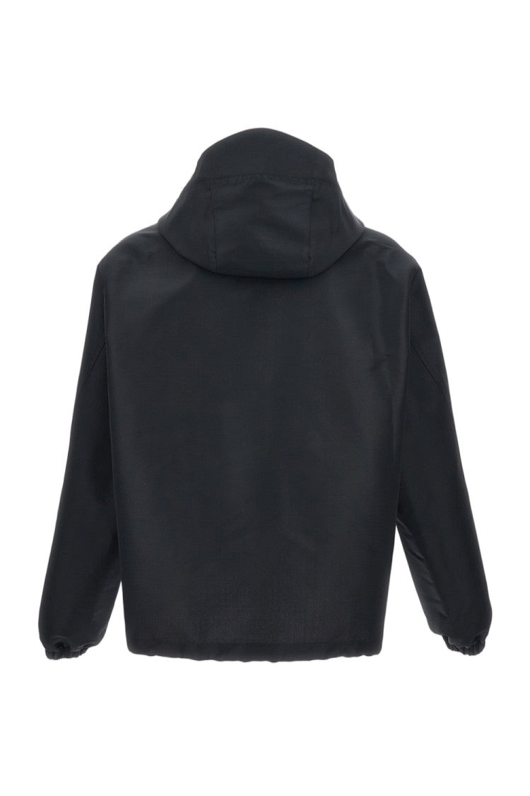 Givenchy Hooded Windproof Jacket With Front Zipper And Elasticized Cuffs