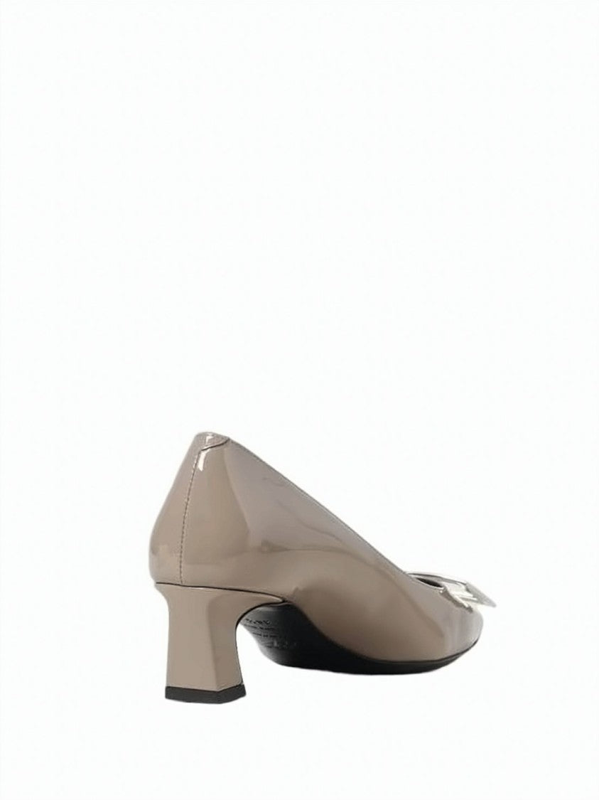 Roger Vivier Glossy Leather Pumps