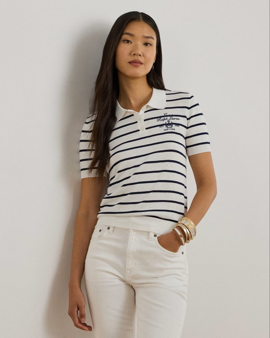 Lauren Ralph Lauren Natrissa Short Sleeve Matte Rayon Pullover