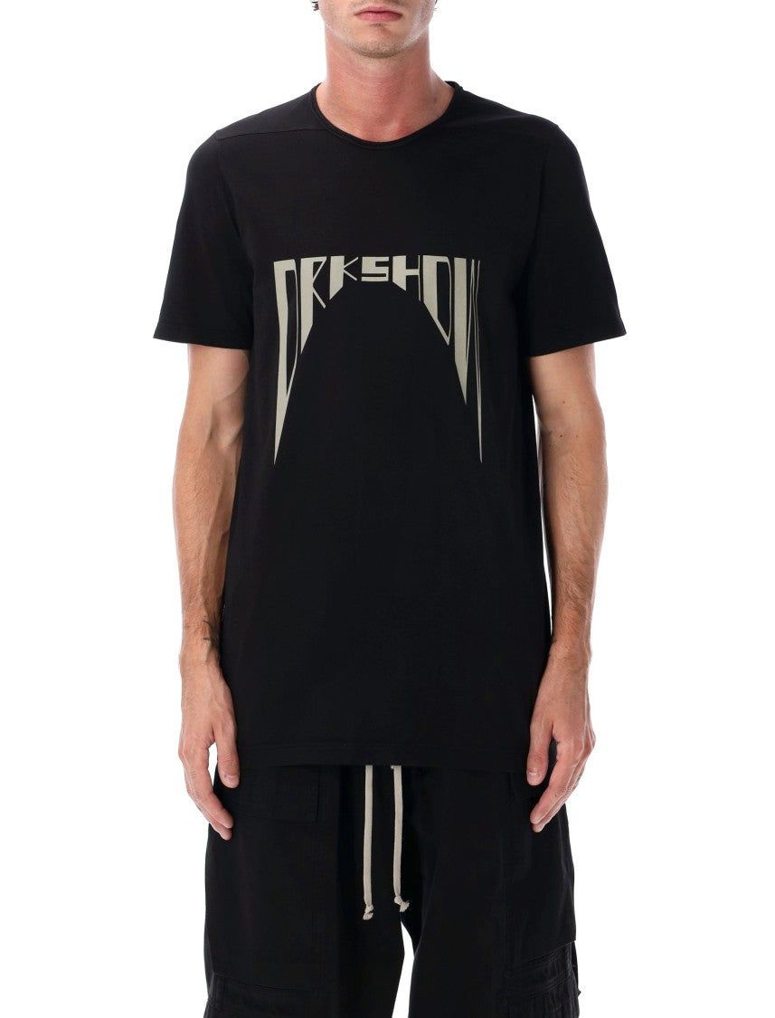 Drkshdw By Rick Owens Level T Black Medium-Weight Cotton Jersey T-Shirt